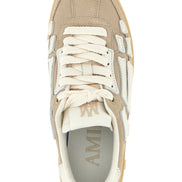 Amiri Beige Cowhide Sneakers