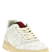 Gucci White Polyethylene Sneakers