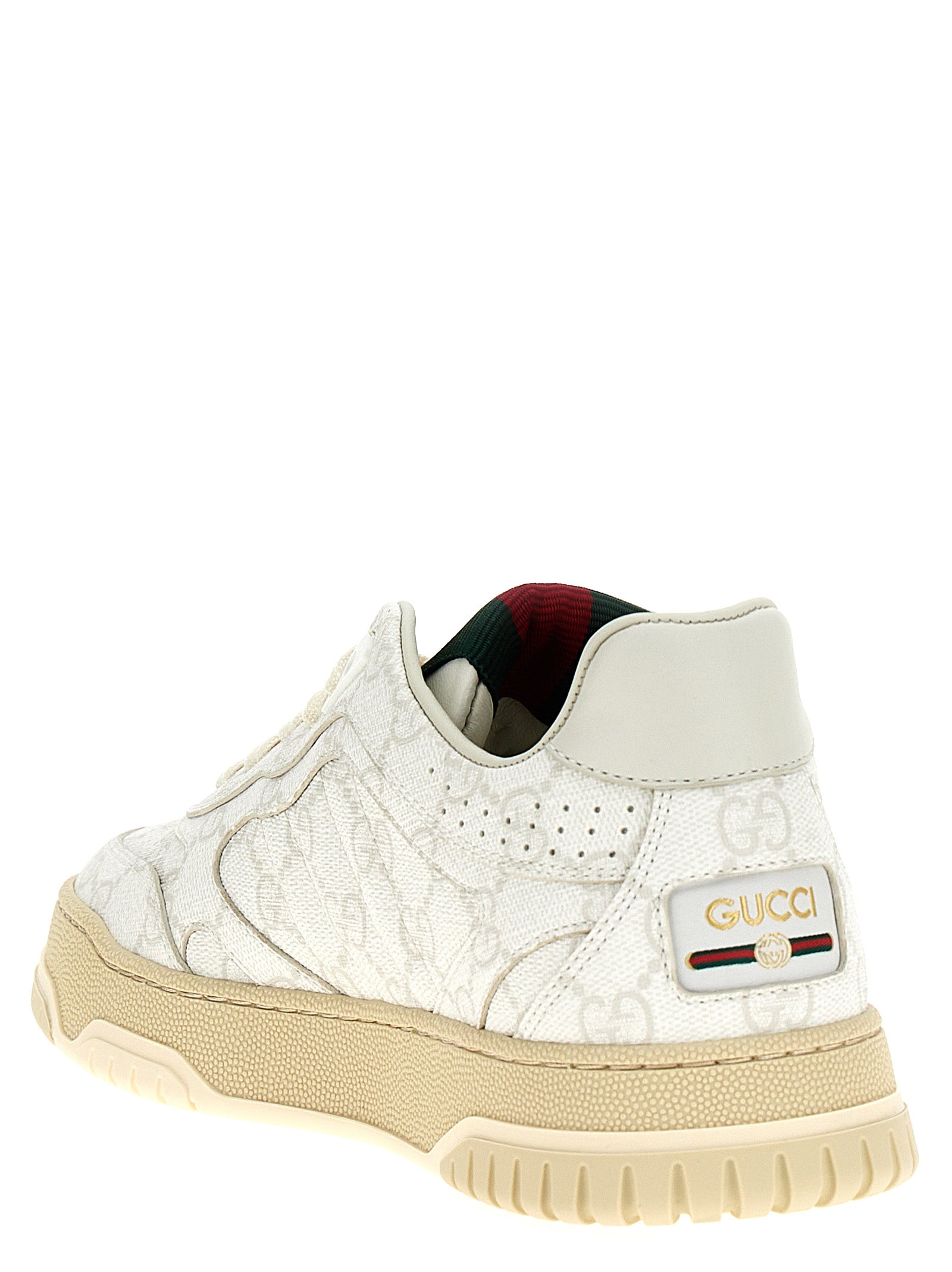 Gucci White Polyethylene Sneakers
