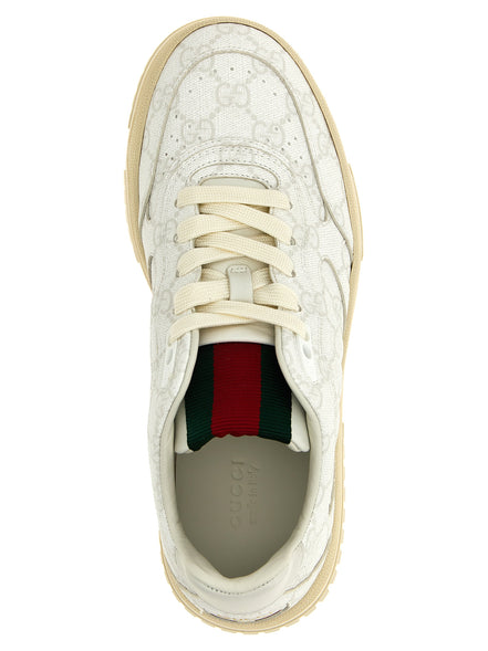 Gucci White Polyethylene Sneakers