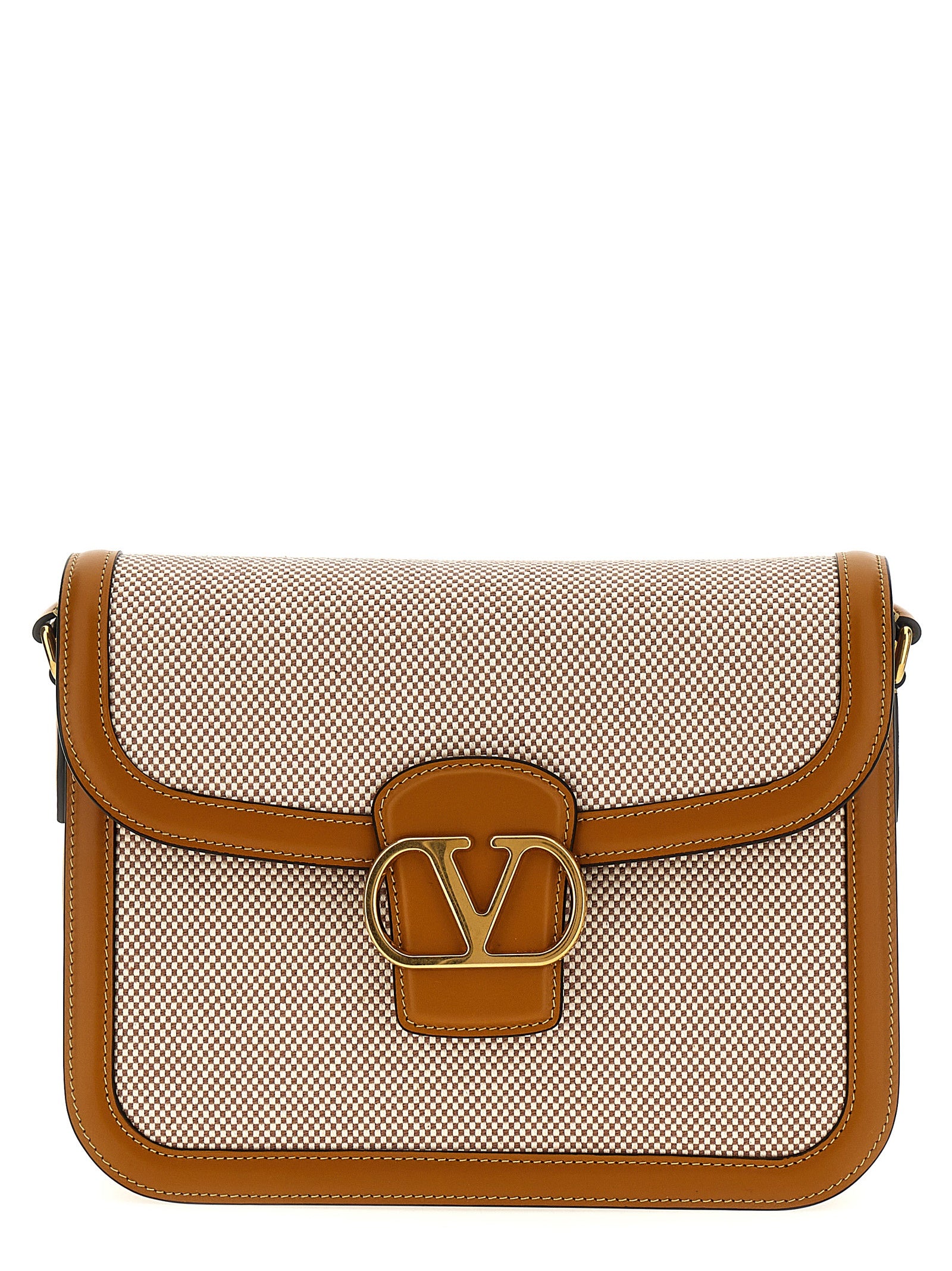 Valentino Garavani Multicolor Cotton Shoulder Bag