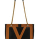 Valentino Garavani Multicolor Lamb Leather Tote Bag