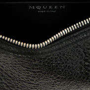Τσάντα χειρός Alexander McQueen από μαύρο δέρμα αρνιού