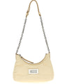 Maison Margiela White Lamb Leather Shoulder Bag