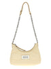 Maison Margiela White Lamb Leather Shoulder Bag