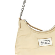Maison Margiela White Lamb Leather Shoulder Bag