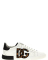 Dolce & Gabbana Multicolor Calfskin Low Top Sneakers