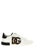 Dolce & Gabbana Multicolor Calfskin Low Top Sneakers
