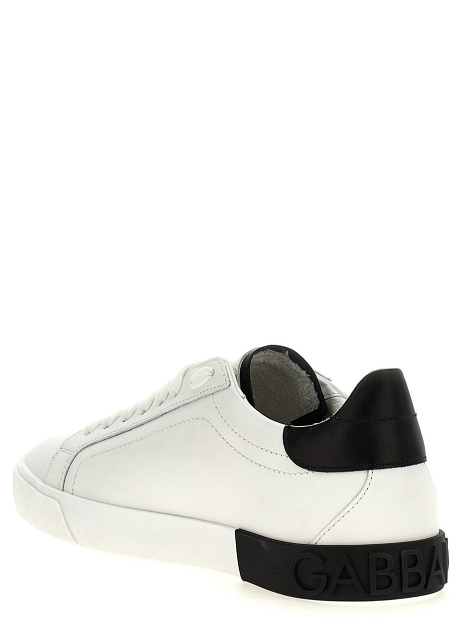 Dolce & Gabbana Multicolor Calfskin Low Top Sneakers