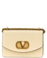 Valentino Garavani White Calfskin Shoulder Bag