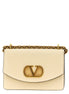 Valentino Garavani White Calfskin Shoulder Bag