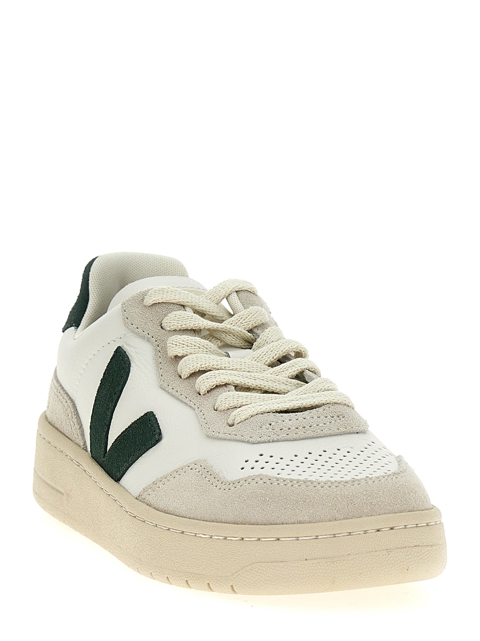 Δίχρωμα δερμάτινα sneakers χαμηλού προφίλ Veja