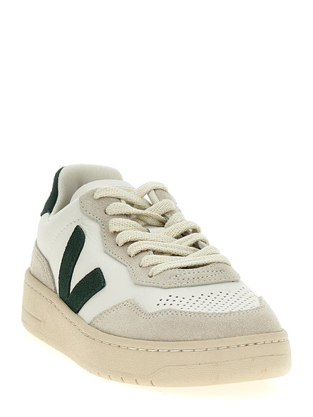 Veja Bicolor Leather Low Top Sneakers