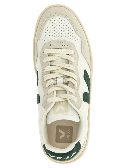 Δίχρωμα δερμάτινα sneakers χαμηλού προφίλ Veja