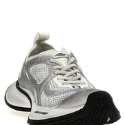 Balenciaga Gray Polyester Athletic Sneakers