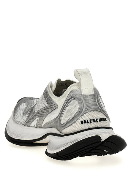 Balenciaga Gray Polyester Athletic Sneakers
