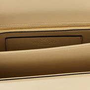 Valentino Garavani White Calfskin Shoulder Bag