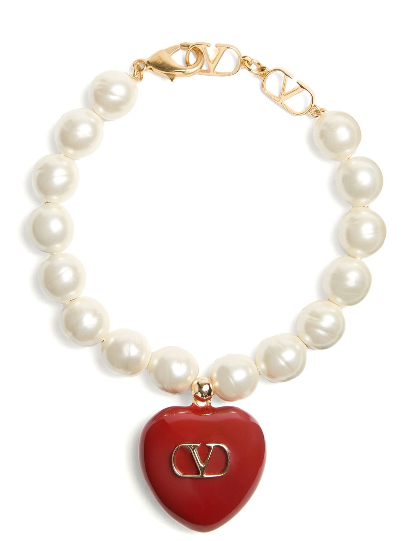 Valentino Garavani Multicolor Brass Bracelet