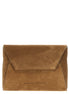 Brunello Cucinelli Brown Calfskin Clutch Bag