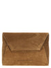 Brunello Cucinelli Brown Calfskin Clutch Bag