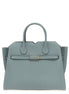 Valextra Gray Calfskin Handbag