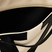 Valentino Garavani Bicolor Lamb Leather Tote Bag