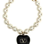 Valentino Garavani Black Brass Bracelet