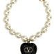 Valentino Garavani Black Brass Bracelet