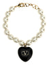 Valentino Garavani Black Brass Bracelet