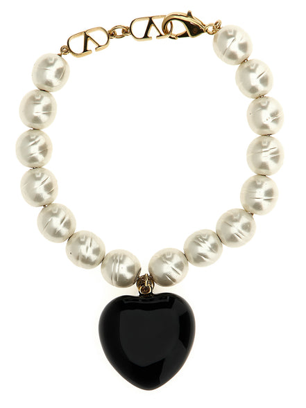 Valentino Garavani Black Brass Bracelet