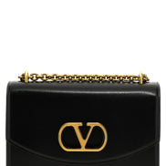 Valentino Garavani Black Calfskin Shoulder Bag
