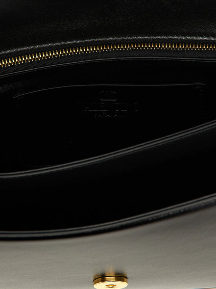 Valentino Garavani Black Calfskin Shoulder Bag