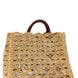 Paco Rabanne Beige Raffia Handbag
