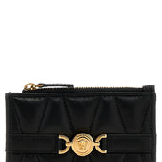 Versace Black Lamb Leather Cardholder