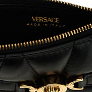 Versace Black Lamb Leather Cardholder