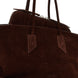 The Attico Brown Calfskin Shoulder Bag