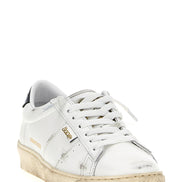 Golden Goose Blue Cowhide Low Top Sneakers