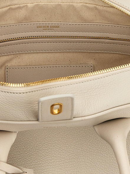 Golden Goose White Goatskin Handbag