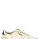 Golden Goose Silver Lamb Leather Low Top Sneakers