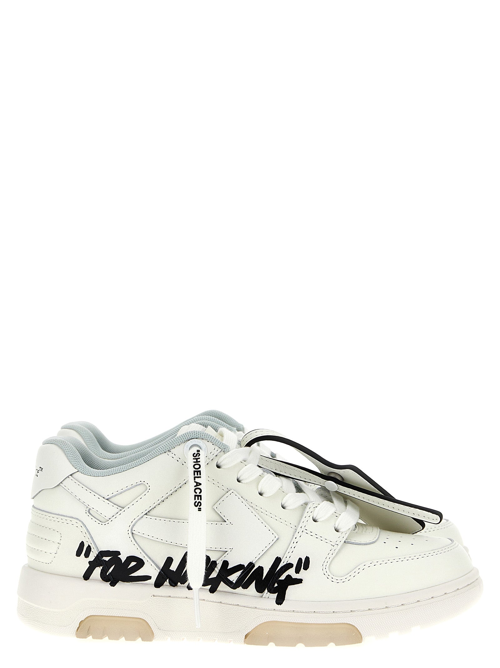 Off-White Bicolor Bovine Leather Low Top Sneakers