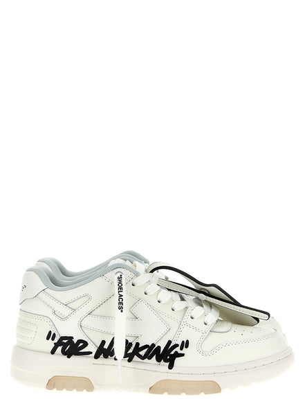 Off-White Bicolor Bovine Leather Low Top Sneakers