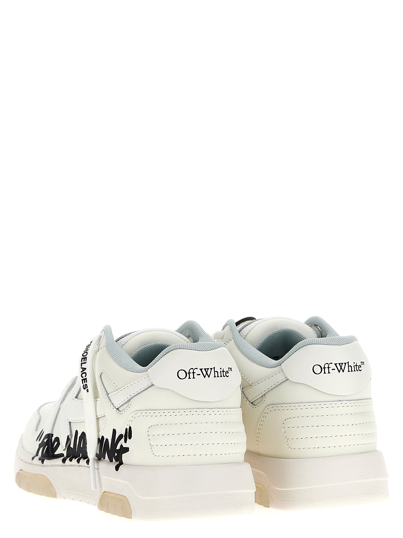 Off-White Bicolor Bovine Leather Low Top Sneakers