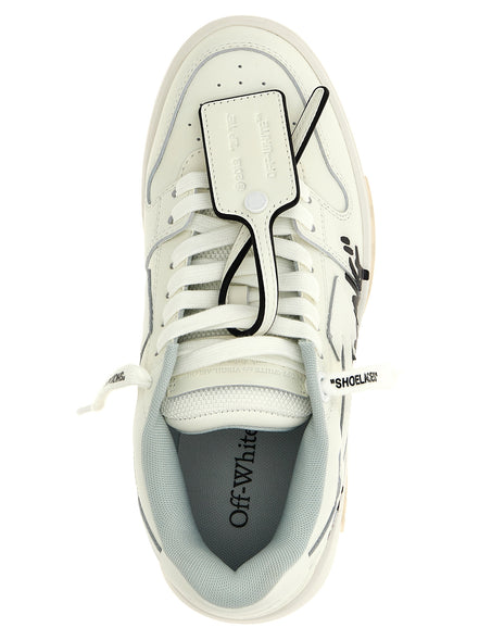 Off-White Bicolor Bovine Leather Low Top Sneakers