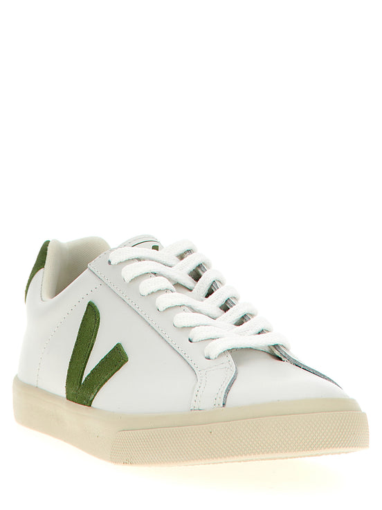 Veja Bicolor Calfskin Low Top Sneakers