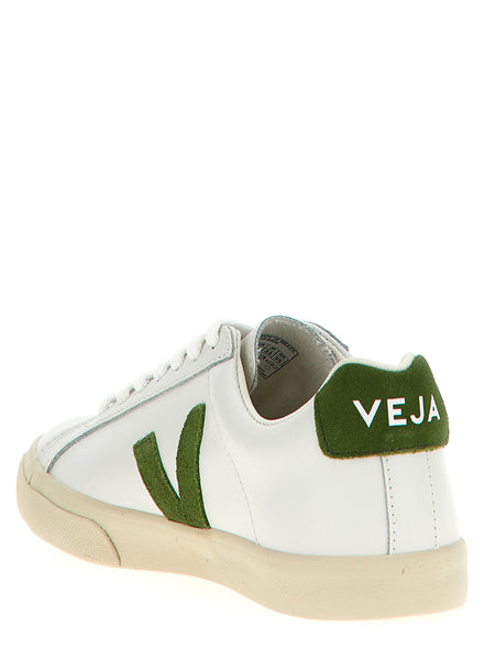 Veja Bicolor Calfskin Low Top Sneakers