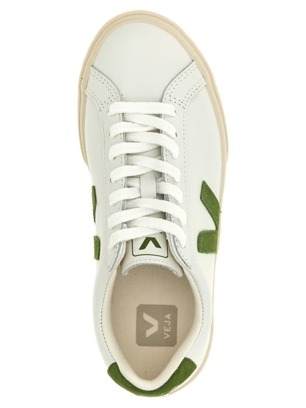 Veja Bicolor Calfskin Low Top Sneakers