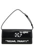 Off-White Bicolor Calfskin Shoulder Bag