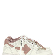 Πολύχρωμα δερμάτινα sneakers χαμηλού προφίλ από βοοειδές Off-White