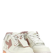 Πολύχρωμα δερμάτινα sneakers χαμηλού προφίλ από βοοειδές Off-White