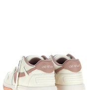 Πολύχρωμα δερμάτινα sneakers χαμηλού προφίλ από βοοειδές Off-White